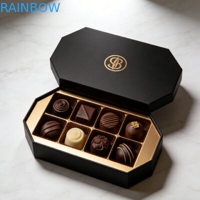 주문 로고 개인화된 초콜렛 선물 상자 포장 사탕 초콜렛 화장품 상자 빈 초콜릿 상자