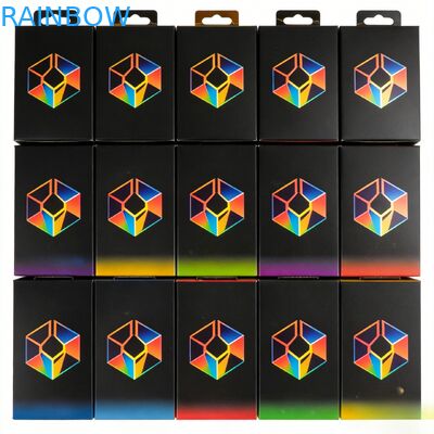 자석 덮개와 맞춤형 인서트가 있는 고급 맞춤형 재활용 재료 종이 상자 (선물 포장용)