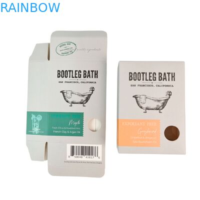 고전적인 디자인과 유광 라미네이션을 갖춘 맞춤형 생분해성 화장품 포장 상자