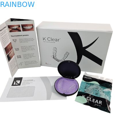 사용자 지정 로고 치과 포장용 자석 닫힘으로 재활용 가능한 정형 치과 상자