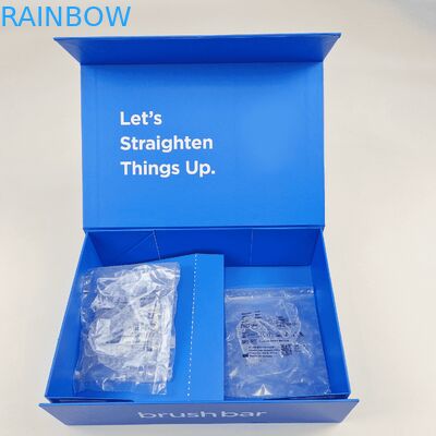 맞춤형 고급 자석 잠금 선물 상자 내구성 350g 두께 포장 상자 보석 화장품용