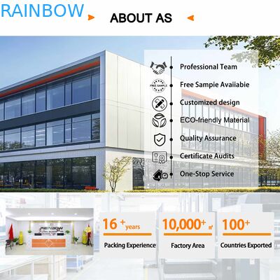 투명 창 디스플레이와 350g 두께의 식품 포장용 맞춤형 사이즈 종이 상자