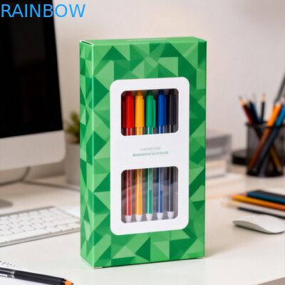 투명 창 디스플레이와 350g 두께의 식품 포장용 맞춤형 사이즈 종이 상자