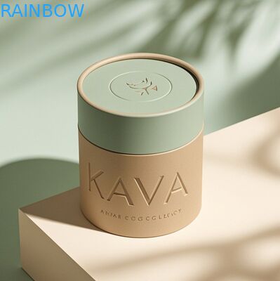 바이오 분해 가능 맞춤형 크기 선물 상자 포장용 식품용 안전 크래프트 종이 튜브