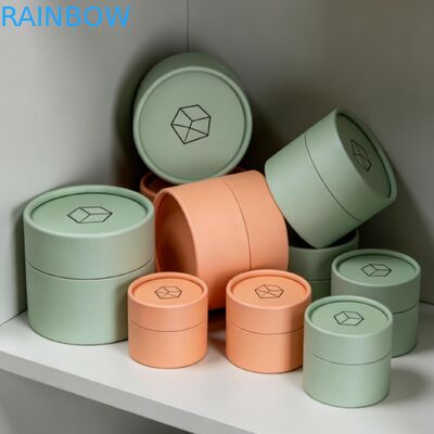 환경 친화적 인 생분해성 맞춤형 실린더 포장 튜브 및 식품용 안전 화장품 및 향수 포장용 종이 상자