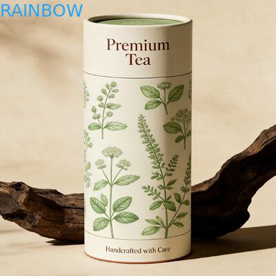 환경 친화적 인 생분해성 맞춤형 실린더 포장 튜브 및 식품용 안전 화장품 및 향수 포장용 종이 상자