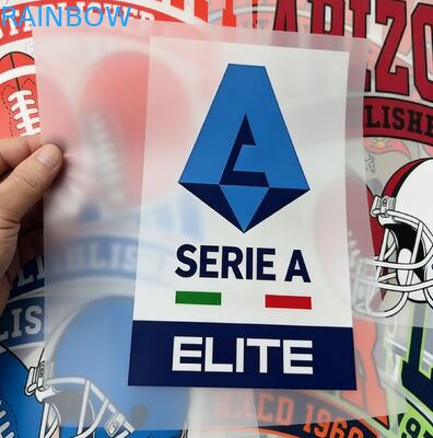 맞춤형 야광 은색 홀로그램 열 프레스 라벨 맞춤 패턴 열 전사 의류 스티커