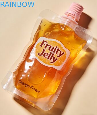 퓨레 요거트 과일 이유식용 맞춤형 스파우트 파우치 30ml 모양 스파우트 파우치 플라스틱 백