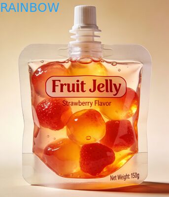 퓨레 요거트 과일 이유식용 맞춤형 스파우트 파우치 30ml 모양 스파우트 파우치 플라스틱 백