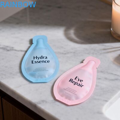 맞춤형 스킨케어 로션 크림 포장 플라스틱 소형 화장품 샘플 파우치 마일라 호일 백 열 밀봉 백 사셰트 소형 미니 파우치