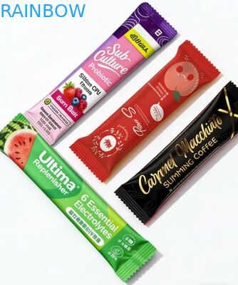 사용자 정의 1g 3g 5g 밀크티 파우더 콜라겐 파우더 향 주머니 열 밀봉 가능 재활용 가능 PET 알루미늄 호일 적층 지퍼 식품 가방