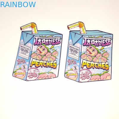 다시 닫을 수 있는 지퍼가 있는 맞춤형 홀로그래픽 마이러 가방 - 냄새 방지, 식품 등급 재료, 스냅스 포장용 맞춤형 디자인