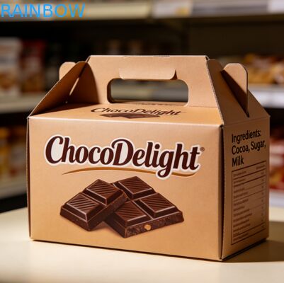 주문 인쇄 금 엽지 스탬프 결혼 선물 상자 과자 및 초콜릿을위한 맑은 창문