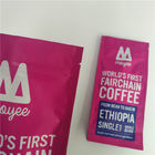 뜨거운 판매 1회분의 커피 봉지는 250g 커피를 위한 고품질 기체 제거 벨브를 가진 주문 인쇄 측 삼각천 1회분의 커피 봉지를 도매합니다