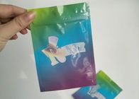 명확하게 포장하는 냄새 증거 플라스틱 주머니 창을 가진 잡초 Runtz 부대 사진 요판 인쇄를