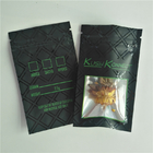 깨끗한 창과 지퍼와 검은 팁을 출력하는 가방 UV를 패키징하는 1g 잡초 가방 쿠시 의료용 대마초