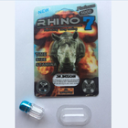 FX 9000 코뿔소 7 값나가는 물건 캡슐 총알 투명 플라스틱 알약병을 위한 금속 캡 화려한 플라스틱 알약병