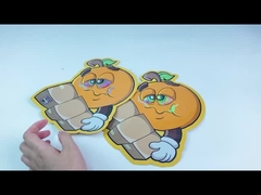 마일라 가방 다이 컷 팁을 패키징하는 홀로그램 맞춘 모양이 형성된 알루미늄 어수룩한 사람 3.5g 식료품