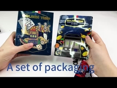 주문 인쇄 3.5g 7g Mylar 지퍼 가방