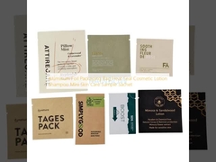 알루미늄 호일 포장 백 열 밀봉 화장품 로션 샴푸 미니 스킨 케어 샘플 파우치