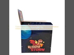 맞춤형 소매 디스플레이 접이식 3.5g 종이 상자 아침식사 인스턴트 마른 과일 견과류 곡물 곡물 식품 포장