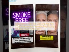 다시 닫을 수 있는 3면 봉인 25g 30g 40g 50g 100g 흡연 잎 담배 봉지 롤링 담배 봉지