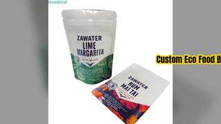 맞춤형 재활용 플라스틱 식품 가방