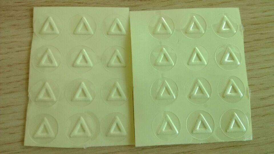 Blindman/스티커는 포장 소매 재상할 수 있는 작은 명확한 긴축합니다