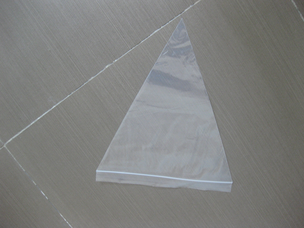 피자 보호기를 위한 스티커, 지퍼 마지막을 가진 삼각형 Ldpe 그립 물개 부대