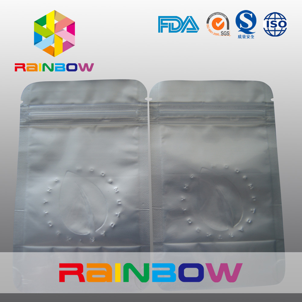 3 - 벨브를 가진 가득 차있는 인쇄를 포장하는 옆 높은 정밀도 포일 주머니