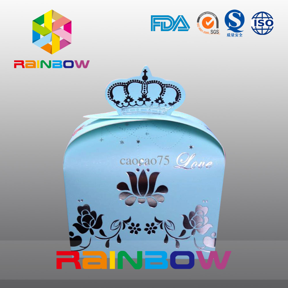 관례 자유로운 모양은 선물/사탕 포장을 위한 손잡이를 가진 종이 봉지를 주문을 받아서 만들었습니다