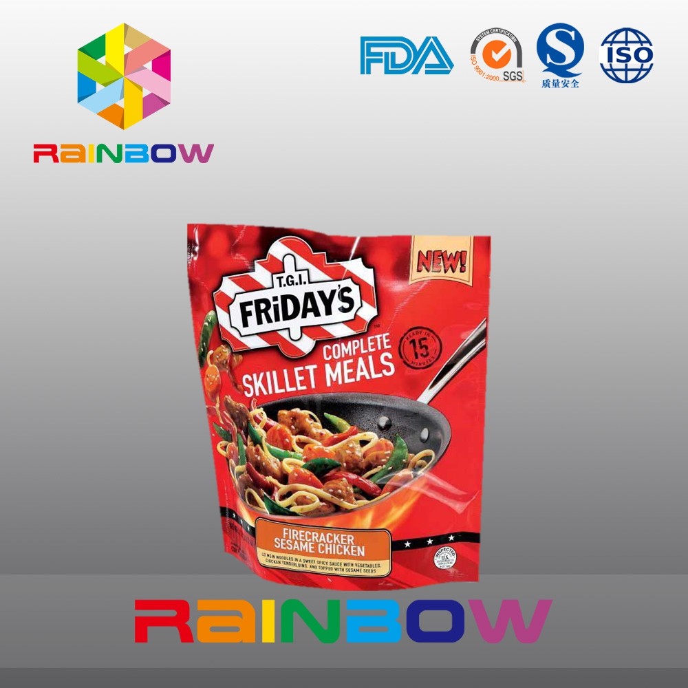 통렬한 반박 부대를 포장하는 음식 급료 각자 서 있는 지플락 플라스틱 주머니