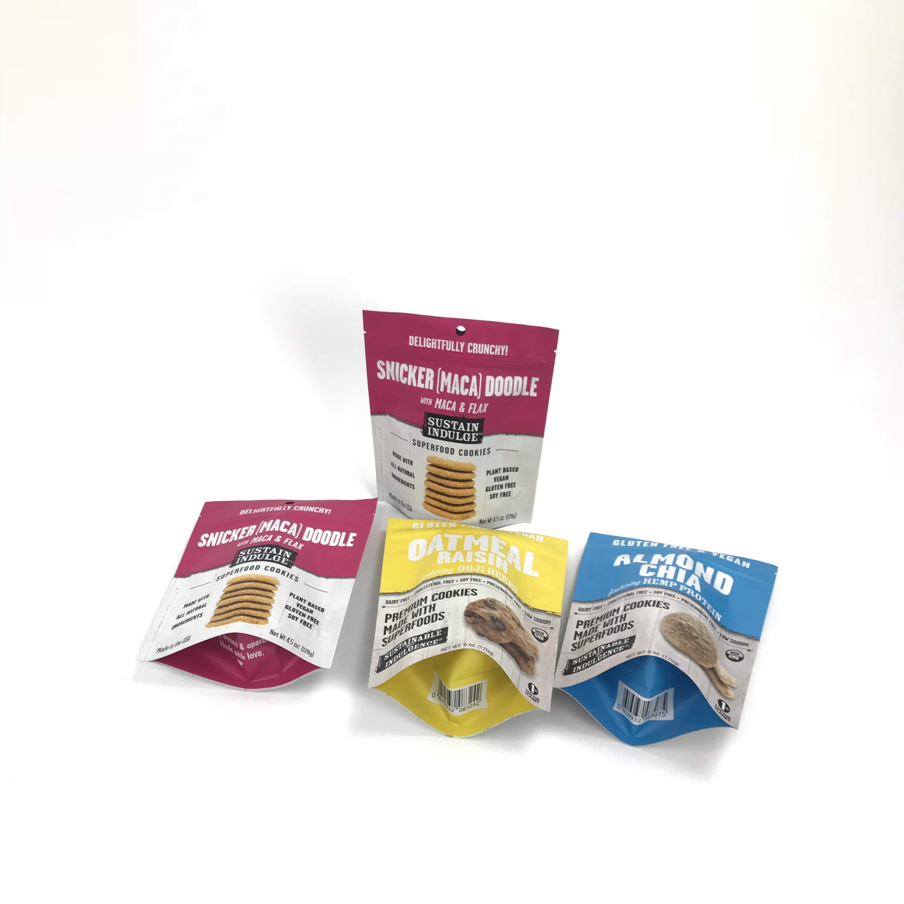 3.5g 냄새 증명 지플록식 입지는 팁을 패키징하는 얼음 사탕 쿠키 플라스틱을 위로 파우치에 넣습니다