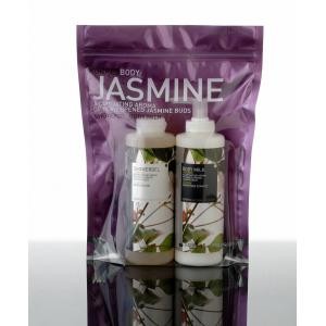 지퍼를 가진 투명한 정면 전시 플라스틱 화장용 포장 부대