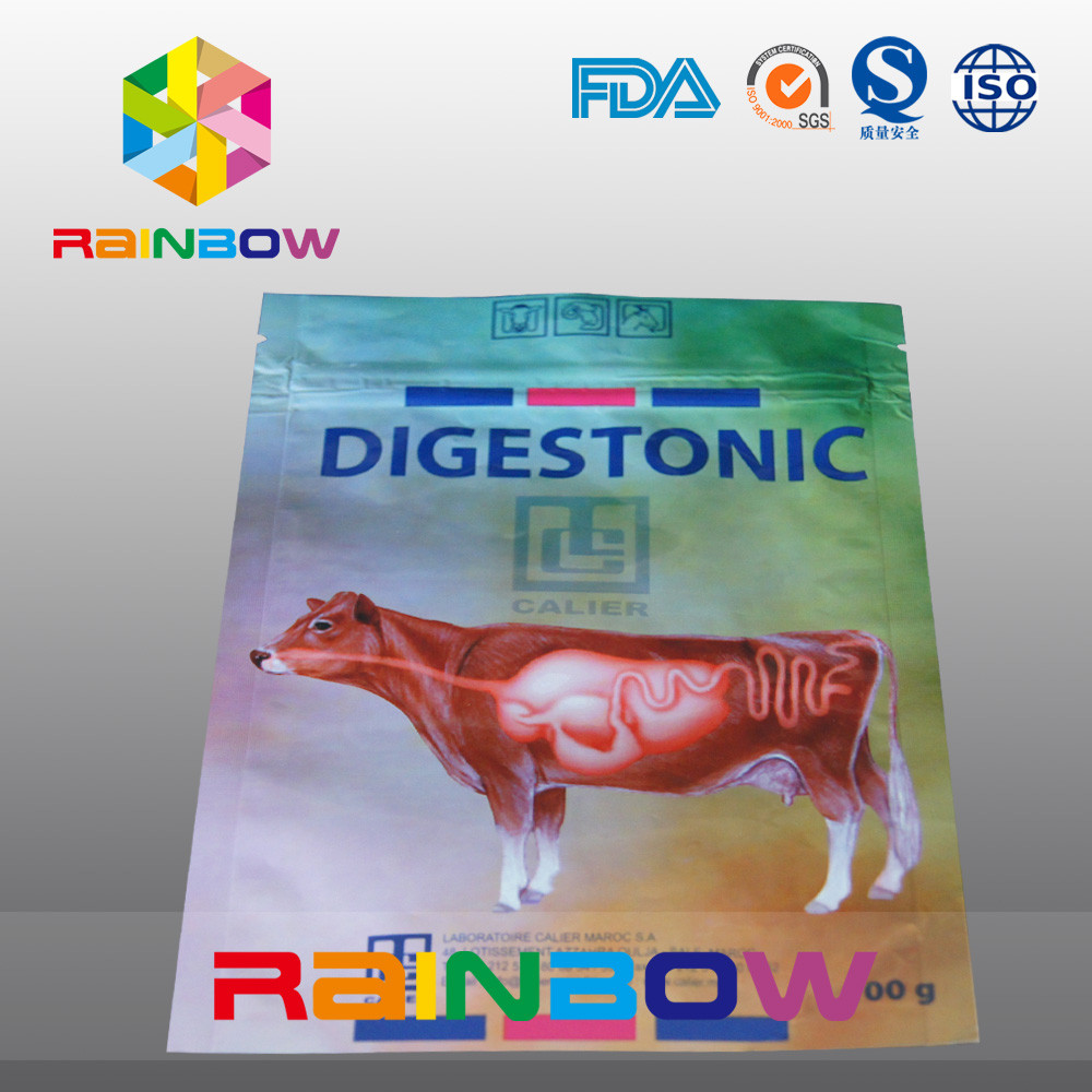 인쇄되는 주문 로고를 가진 100g 애완 동물/암소 식품 포장 부대 애완 동물 먹이 주머니