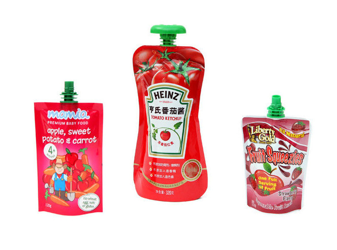 마시고는/가동 가능한 doypack 주머니를 위해 포장하는 액체 플라스틱 주머니