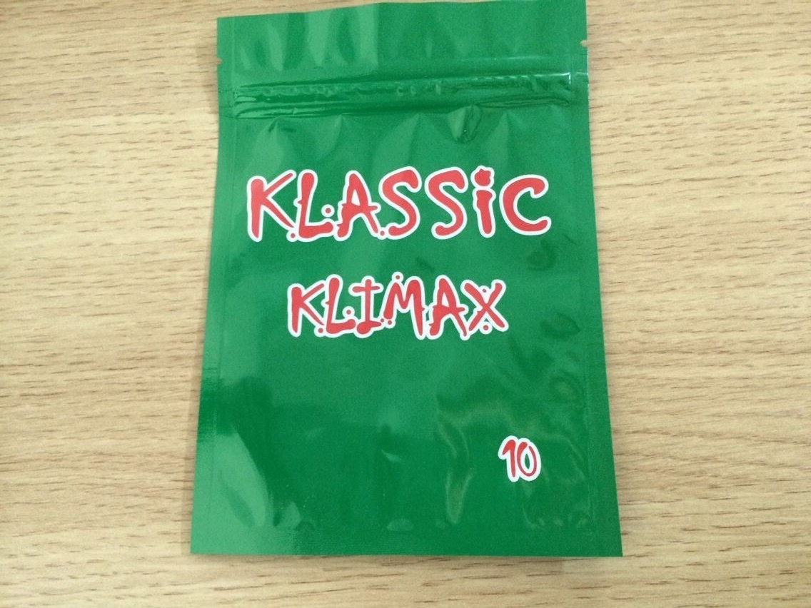 초본 재생된 박판으로 만들어진 알루미늄 호일 포장 - 향 Mylar Ziplock 부대