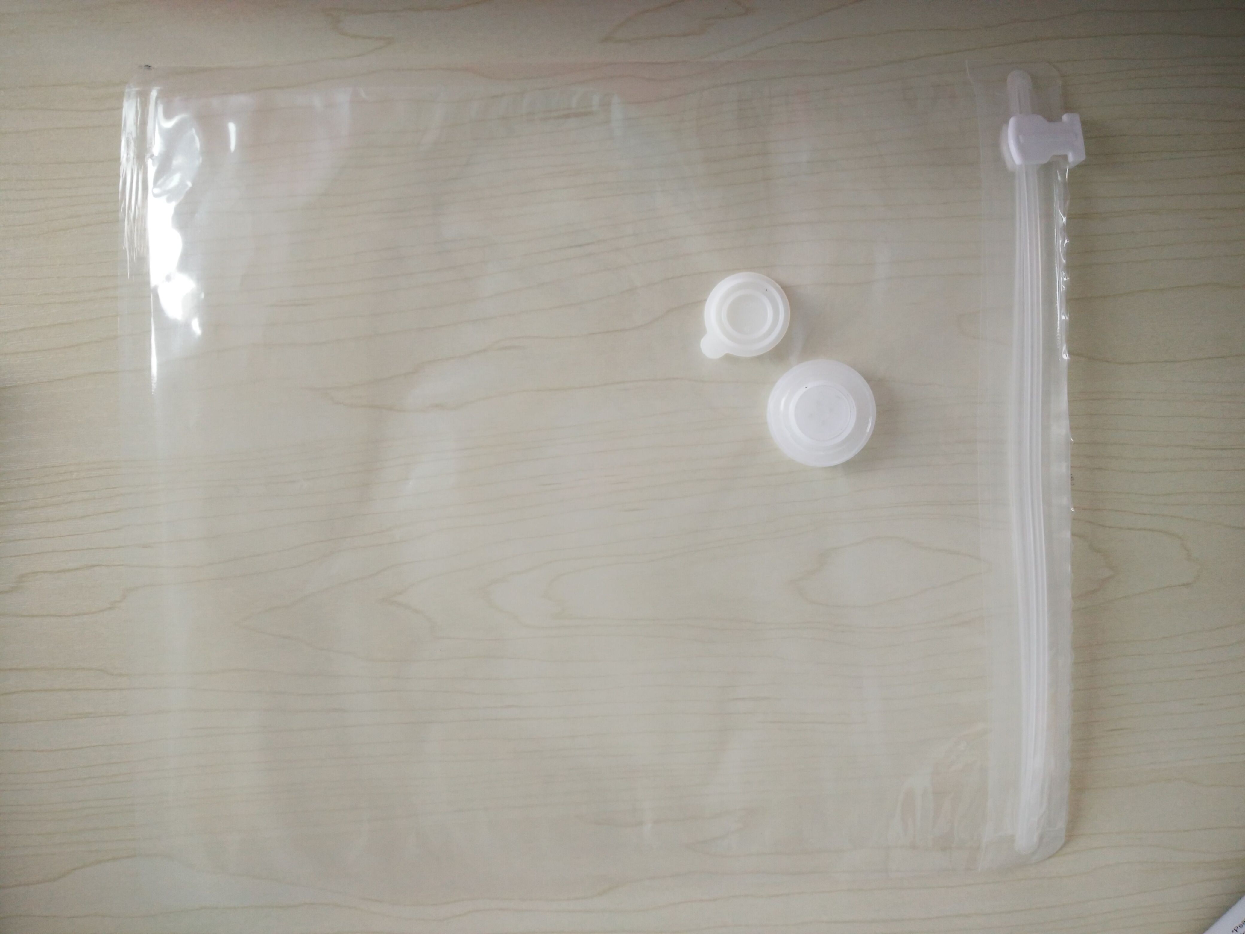 채소 및 과일을 위한 공기 밸브가 있는 복합 냉동식품 진공 밀폐 봉지