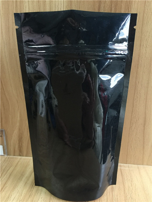 알루미늄 호일 바닥 삼각천은 지플락 저장을 포장 내뿜었습니다 밥 분말 자루에 넣습니다