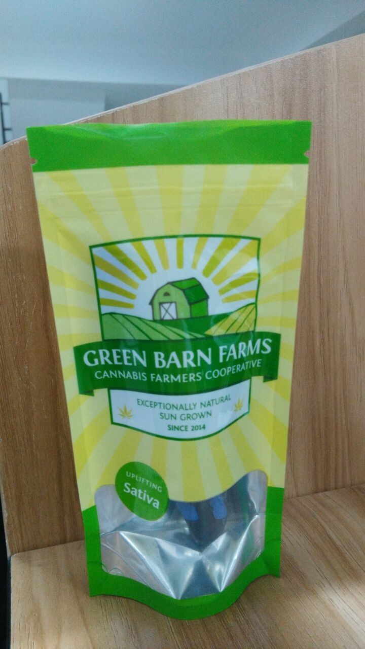 주문을 받아서 만드는 음식 알루미늄 호일 명확한 창을 가진 박판으로 만들어진 지퍼 부대를 위로 서 있으십시오
