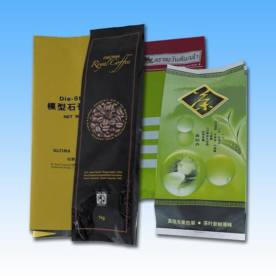 포장하는 알루미늄 호일 측 삼각천 쿼드 물개, 커피/차 Pacakging 부대