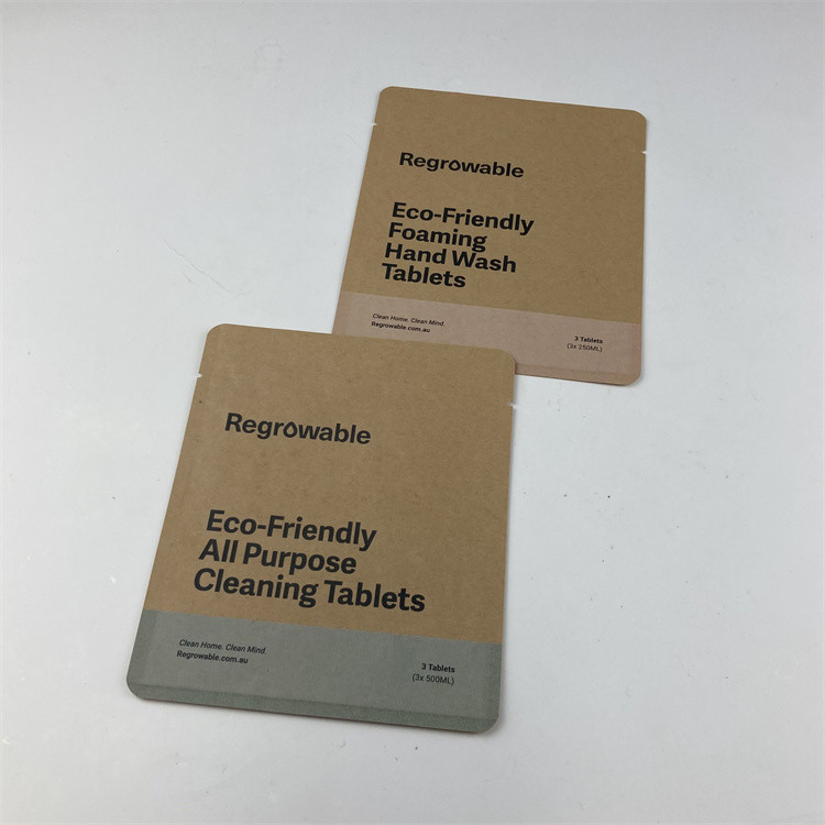 재사용할 수 있는 PLA 퇴비성 샤쉐가 백을 평탄화한 디지털 인쇄된 OEM은 크린징 패드를 구성합니다