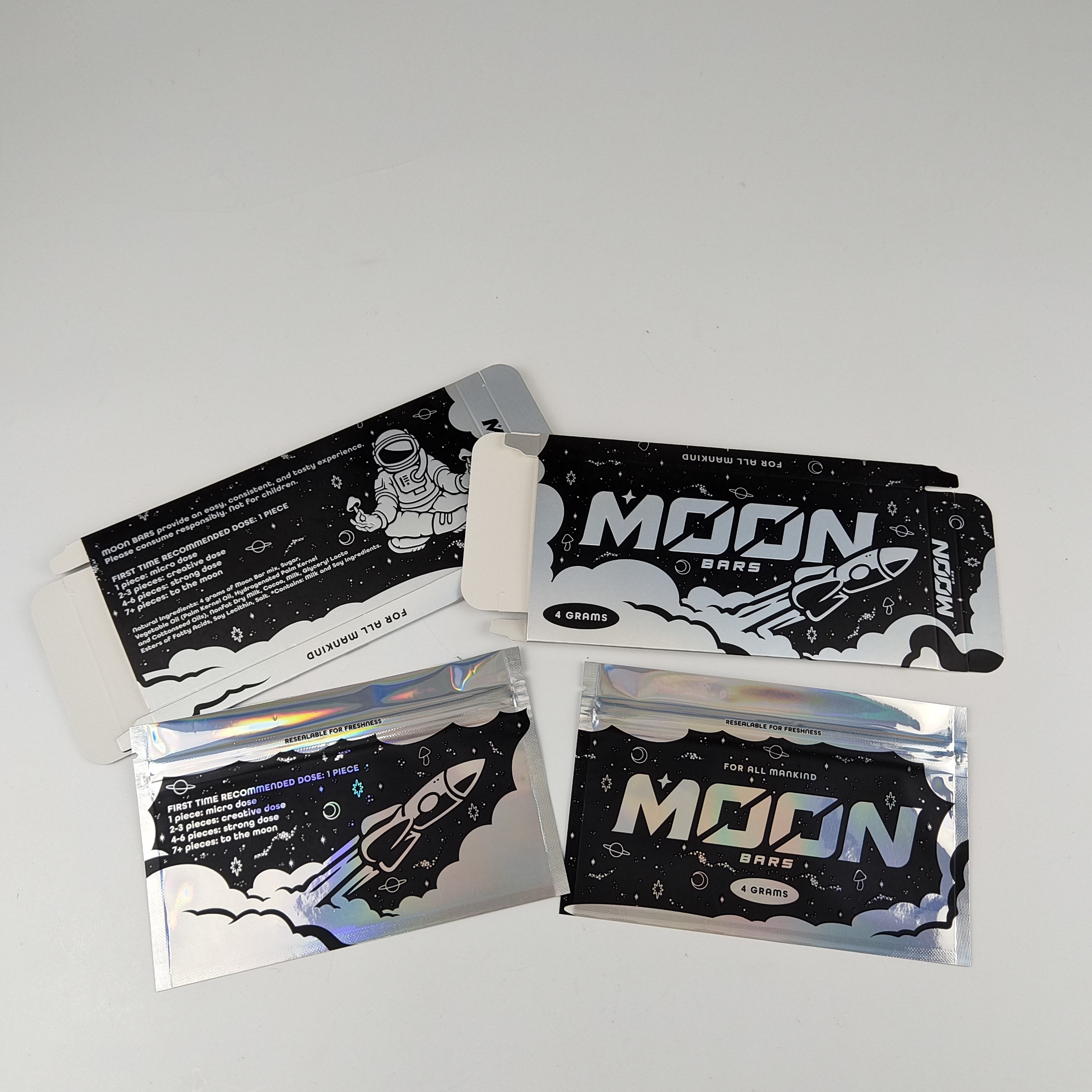 용지함 맞춘 프린팅 판지 푸드 박스를 패키징하는 초콜릿 캔디바 식품