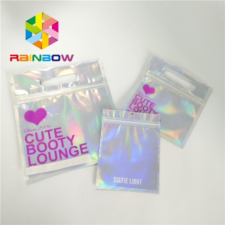 방수 플라스틱 비키니가 봉지 어수룩한 사람 수영복 재활용 지프 잠금 장치 봉지를 패키징합니다