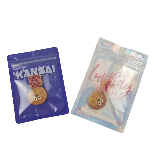 플라스틱 마일라가 팁 위로 세우는 인도 대마를 패키징하는 35g 식품 마일라 봉지를 특화하세요