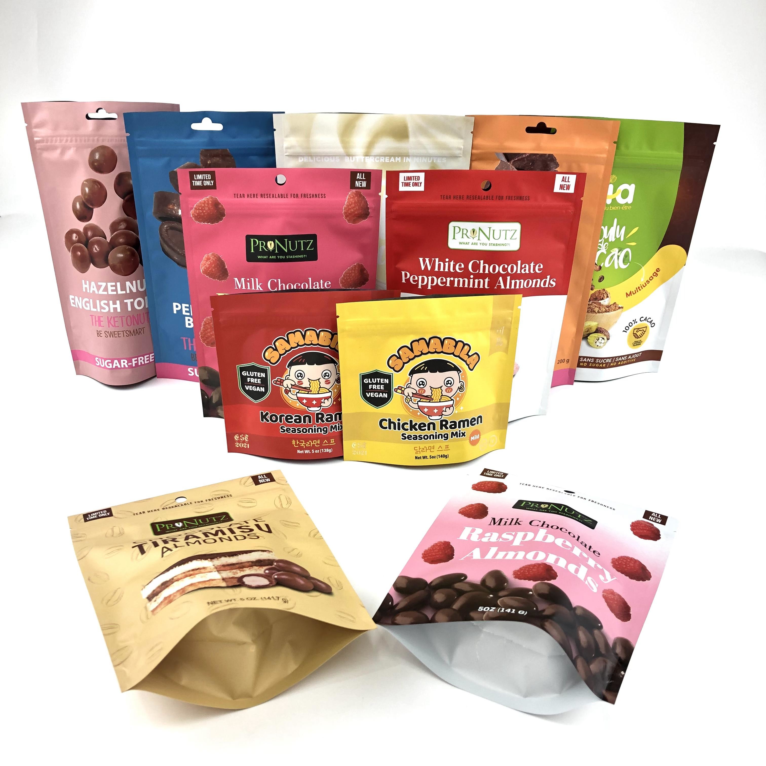 3.5g 식용 식품을 패키징하는 디지털은 봉투 지플록식 냄새 증명 플라스틱 백을 견딥니다