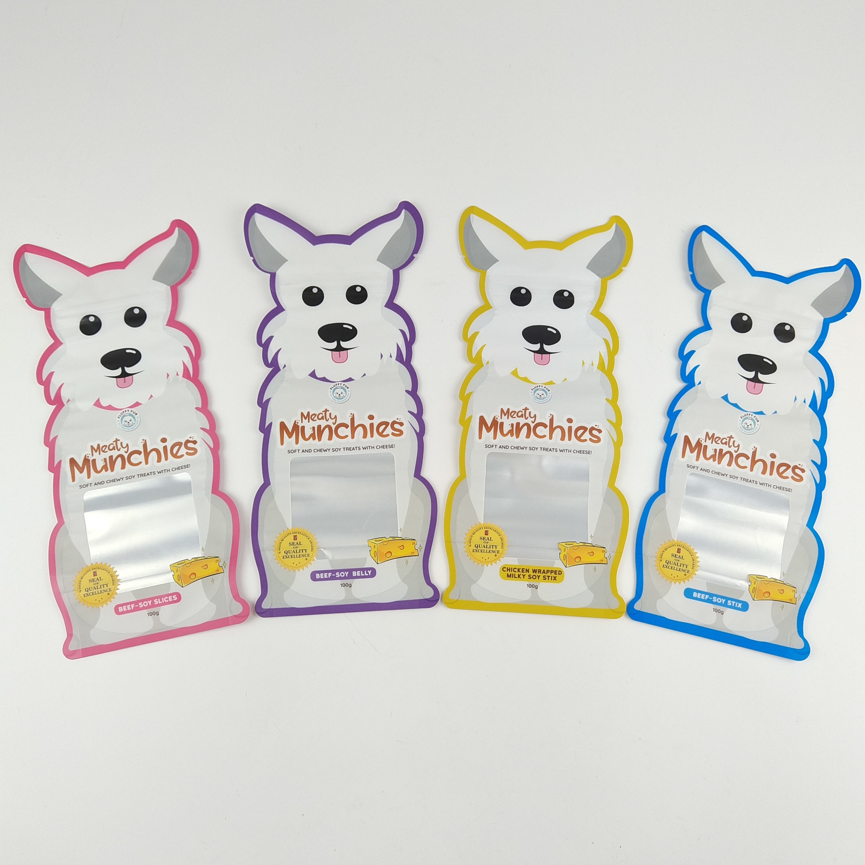 홀로그램에 의하여 인쇄된 불규칙한 모양은 Mylar 부대 3.5g - 28g Childproof 냄새 증거 부대 커트 죽습니다