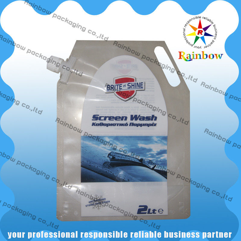 청량 음료를 위한 걸림새 구멍으로 포장하는 명확한 애완 동물 주둥이 주머니