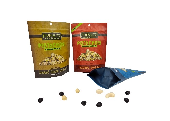 250g 500g 1 킬로그램 맞춘 입지 업 가방 매트 알루미늄 식품 패키징 작은 주머니