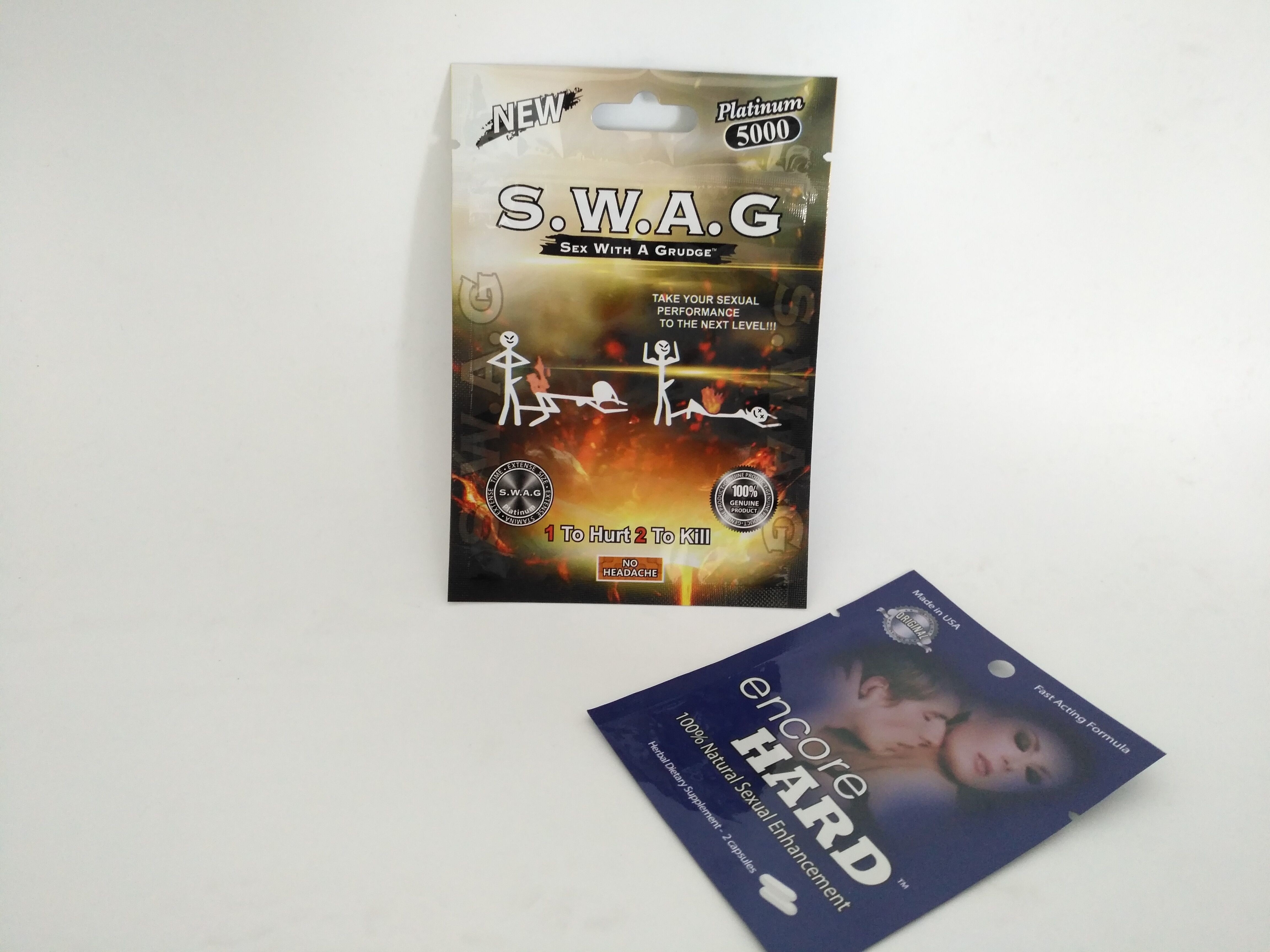 앙코르 단단한 캡슐 분말을 위한 3개의 옆 물개 알약 포장 주머니 부대 눈물 노치